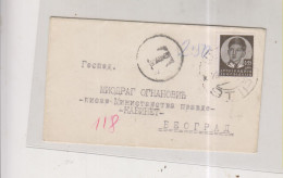 YUGOSLAVIA,1937 STIP Nice Cover To Beograd Postage Due - Storia Postale