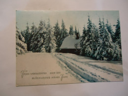 GERMANY   POSTCARDS  SNOW FOREST - Andere & Zonder Classificatie