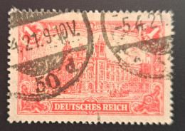 Deutsches Reich 1920, Mi 113a Plattenfehler III, Gestempelt, Geprüft - Usados