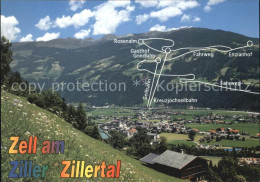 72517862 Zell Ziller Tirol Mit Skigebiet Zell Am Ziller - Autres & Non Classés
