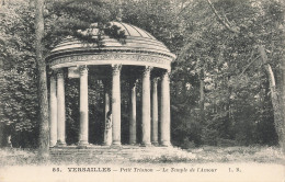 78-VERSAILLES PETIT TRIANON TEMPLE DE L AMOUR-N°T5312-C/0165 - Versailles (Castillo)