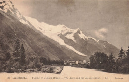 74-CHAMONIX L ARVE ET LE MONT BLANC-N°T5312-B/0345 - Chamonix-Mont-Blanc