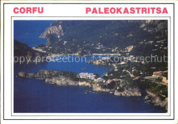 72517792 Paleokastritsa Korfu Fliegeraufnahme Insel Korfu - Greece