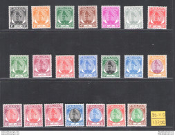 1949-55 Malaysian States - SELANGOR - Stanley Gibbons N. 90/110 - Serie Di 21 Valori - MNH** - Sonstige & Ohne Zuordnung