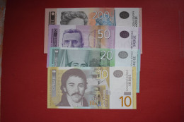 Banknotes Serbia Lot Of 4 Banknotes UNC - Serbia