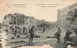 55-VERDUN RUINES RUE NEUVE ET QUAI DE LA REPUBLIQUE-N°T5312-F/0023 - Verdun