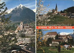 72517591 Schenna Meran Stadtansichten Mit Kirchen Firenze - Other & Unclassified