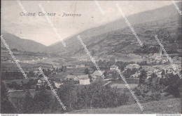 Cm583 Cartolina Cesana Torinese Panorama Provincia Di Torino 1914 - Otros & Sin Clasificación