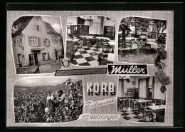 AK Korb Im Remstal, Café Und Weinstube Zur Traube  - Other & Unclassified