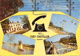 91-VIRY CHATILLON-N 595-A/0255 - Viry-Châtillon