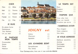 89-JOIGNY-N 594-D/0253 - Joigny