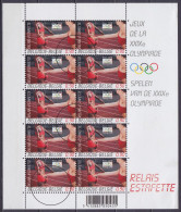 Feuillet 10x N°3798 Jeux Olympiques De Pékin 2008 Oblit. SPECIMEN - Oblitérés