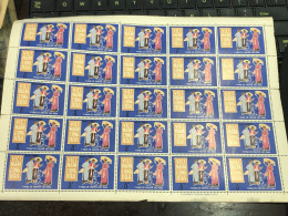 Vietnam South Sheet Stamps Before 1975(3$ Costumes Traditionnelle 1970) 1 Pcs25 Stamps Quality Good - Vietnam