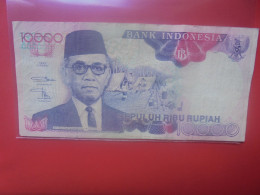 INDONESIE 10.000 RUPIAH 1992 Circuler (B.33) - Indonesien