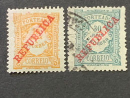 Portugal, 1911 Porteado, - Oblitérés