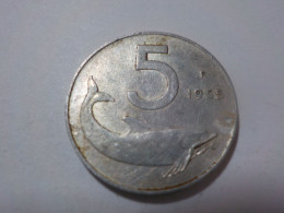 ITALIE  1955    5 Lire - 5 Liras