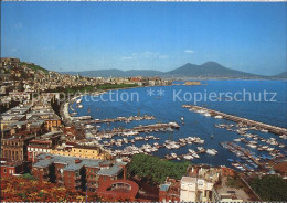 72516822 Napoli Neapel Fliegeraufnahme Mit Hafen Firenze - Autres & Non Classés