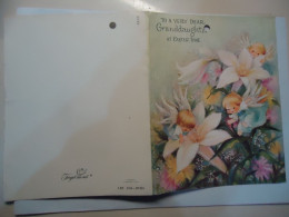 UNITED STATES POSTCARDS   GREETING ANGELS AND  FLOWERS - Other & Unclassified