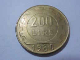ITALIE  1980    200 Lire - 200 Liras