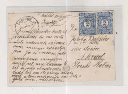 YUGOSLAVIA  BEOGRAD Nice Postcard To SKRAD Postage Due - Lettres & Documents