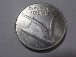 ITALIE  1975    10 Lire - 10 Liras