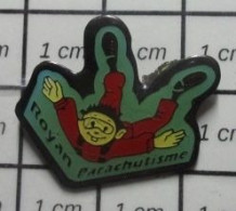 811B Pin's Pins / Rare Et De Belle Qualité !!! SPORTS / CLUB PARACHUTISME ROYAN - Paracaidismo