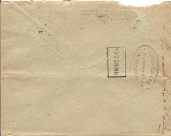 1L1 --- 33 BORDEAUX Pour PAU (64) Retour à L'envoyeur INCONNU Seureau, Ancienne Maison Lefébure, Manufacture De Crins - Manual Postmarks
