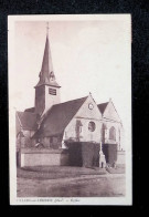 Cp, 60, Villers Sur Coudun, église, Voyagée - Other & Unclassified