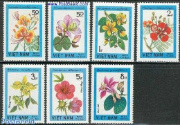 Vietnam 1984 Flowers 7v, Mint NH, Nature - Flowers & Plants - Other & Unclassified