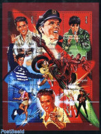 Mongolia 1995 Elvis Presley 9v M/s, Mint NH, Performance Art - Transport - Elvis Presley - Music - Popular Music - Mot.. - Elvis Presley