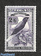Tonga 1942 2Sh6p, Stamp Out Of Set, Unused (hinged), Nature - Birds - Parrots - Other & Unclassified