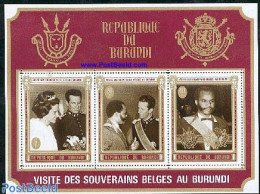 Burundi 1970 Belgian Royal Visit S/s, Mint NH, History - Kings & Queens (Royalty) - Koniklijke Families
