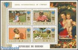 Burundi 1979 Int. Year Of The Child S/s, Mint NH, Various - Year Of The Child 1979 - Other & Unclassified