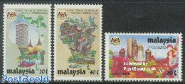 Malaysia 1984 Kuala Lumpur 3v, Mint NH - Other & Unclassified