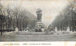 75-PARIS LA FONTAINE DE L OBSERVATOIRE-N°T5314-B/0371 - Andere & Zonder Classificatie