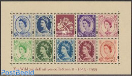 Great Britain 2003 Wilding Definitives 9v M/s, Mint NH, Stamps On Stamps - Nuevos