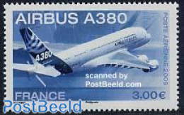 France 2006 Airbus A380 1v, Mint NH, Transport - Aircraft & Aviation - Unused Stamps