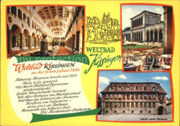 72516341 Bad Kissingen Schloss Rathaus Kurpark Wandelhalle  Bad Kissingen - Bad Kissingen