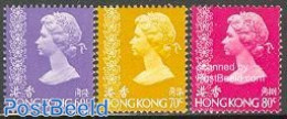 Hong Kong 1977 Definitives 3v, Mint NH - Ungebraucht