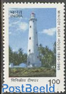 India 1985 Minicoy Lighthouse 1v, Mint NH, Various - Lighthouses & Safety At Sea - Ongebruikt