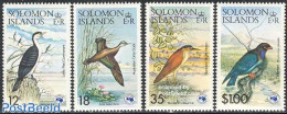 Solomon Islands 1984 Ausipex 4v, Mint NH, Nature - Birds - Salomon (Iles 1978-...)