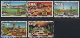 Kenia 1984 Chess Association 5v, Mint NH, Sport - Chess - Ajedrez