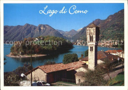 72515900 Lago Di Como Torre Gotica E Isola Comancina Italien - Other & Unclassified