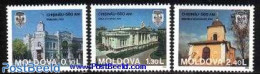 Moldova 1996 500 Years Chisinau 3v, Mint NH, Art - Architecture - Other & Unclassified