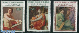 Mauritania 1968 Ingres Paintings 3v, Mint NH, Art - Paintings - Other & Unclassified