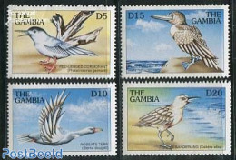 Gambia 1997 Sea Birds 4v, Mint NH, Nature - Birds - Geese - Gambie (...-1964)