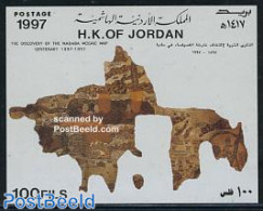 Jordan 1997 Madaba Map S/s, Mint NH, Various - Maps - Geografía