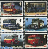 Isle Of Man 1999 Omnibuses 6v, Mint NH, Transport - Automobiles - Cars