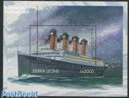 Sierra Leone 1998 History Of Sailing S/s, Titanic, Mint NH, Transport - Ships And Boats - Titanic - Bateaux