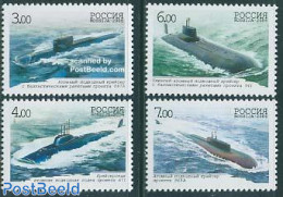 Russia 2006 100 Years Submarines 4v, Mint NH, Transport - Ships And Boats - Bateaux